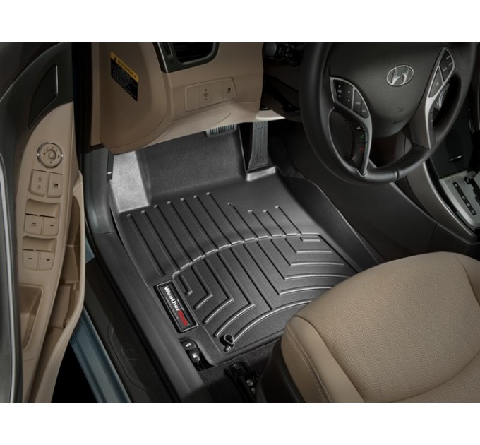 Коврики WeatherTech Black для Hyundai Elantra (mkV)(sedan & coupe) 2011-2013, цена: 10 641 грн.