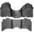 Коврики Weathertech Black для Dodge Ram (crew cab)(mkIV)(1 fixing hook)(no 4x4 shifter)(with Armrest Console)(no PTO Kit) 2009-2012, ціна: 15 686 грн.