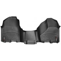 Коврики WeatherTech Black для Dodge Ram (mkIV)(crew cab)(1 fixing hook)(no 4x4 shifter)(with Armrest Console)(no PTO Kit)(1 row) 2009-2012