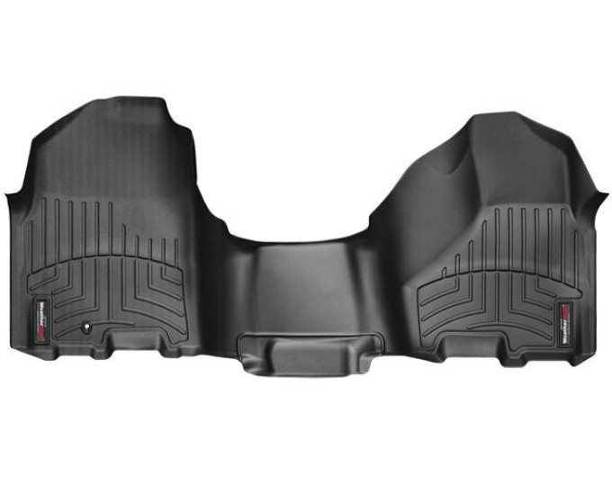 Коврики WeatherTech Black для Dodge Ram (mkIV)(crew cab)(1 fixing hook)(no 4x4 shifter)(with Armrest Console)(no PTO Kit)(1 row) 2009-2012, цена: 8 481 грн.