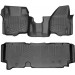 Коврики Weathertech Black для Ford Super Duty (extended cab)(mkIII)(no 4x4 shifter)(1 row - 1pc.)(no dead pedal) 2011-2012 automatic, ціна: 14 117 грн.