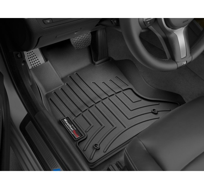 Коврики Weathertech Black для BMW 5-series (F10/F11)(AWD)(1 row) 2010-2016 automatic, ціна: 6 144 грн.