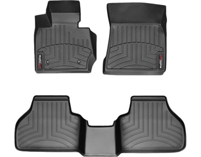 Коврики WeatherTech Black для BMW X3 (F25) / X4 (F26) 2010-2018, цена: 11 709 грн.