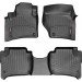 Коврики WeatherTech Black для Volkswagen Touareg (mkII); Porsche Cayenne (mkII)(2 zone climate) 2010-2018, цена: 10 849 грн.