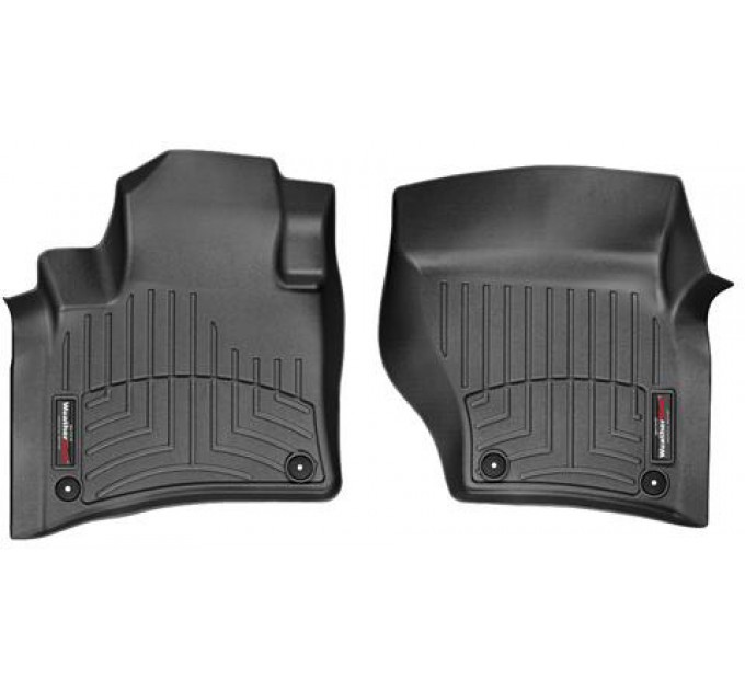 Коврики Weathertech Black для Volkswagen Touareg; Porsche Cayenne (mkII)(1 row) 2010-2018, ціна: 6 144 грн.