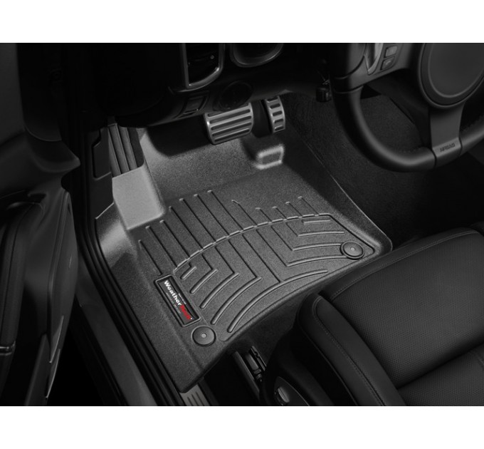 Коврики WeatherTech Black для Volkswagen Touareg (mkII); Porsche Cayenne (mkII)(2 zone climate) 2010-2018, цена: 10 849 грн.