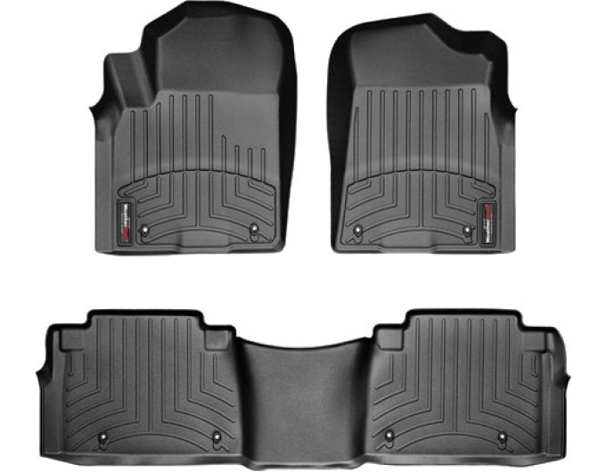 Коврики WeatherTech Black для Infiniti QX80 / QX56 (mkII)(1-2 row) 2011-2017; Nissan Armada (mkI)(1-2row) 2017→, цена: 11 488 грн.