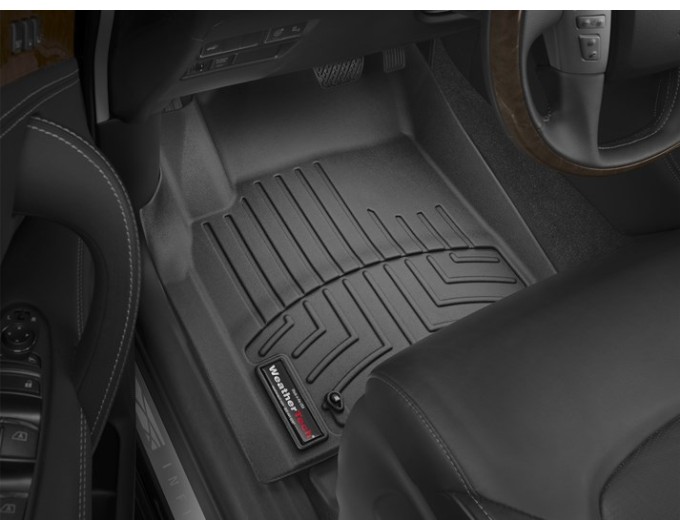 Коврики WeatherTech Black для Infiniti QX80 / QX56 (mkII)(1-2 row) 2011-2017; Nissan Armada (mkI)(1-2row) 2017→, цена: 11 488 грн.