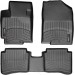 Коврики WeatherTech Black для Hyundai Accent (mkIV)(without cupholder on 2 row) 2011-2016, цена: 10 641 грн.