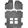 Коврики Weathertech Black для Honda Odyssey (mkIV)(RL5)(1-2-3 row)(1 row 2pcs.) 2011-2017, ціна: 12 894 грн.