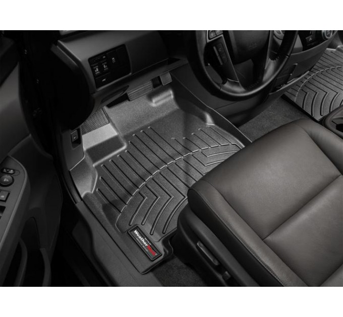 Коврики WeatherTech Black для Honda Odyssey (mkIV)(RL5)(2 pcs.)(1 row) 2011-2017, цена: 6 144 грн.