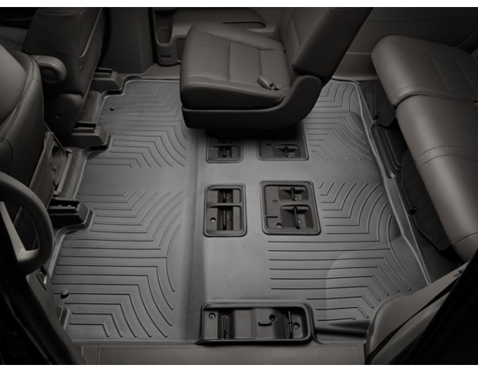 Коврики WeatherTech Black для Honda Odyssey (mkIV)(RL5)(2-3 row) 2011-2017, цена: 7 362 грн.