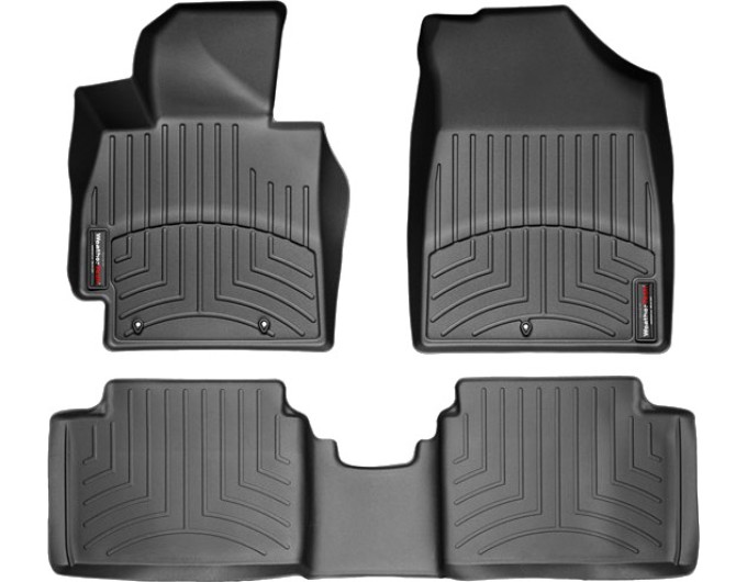 Коврики Weathertech Black для Hyundai Veloster (mkI) 2011-2017, ціна: 11 488 грн.
