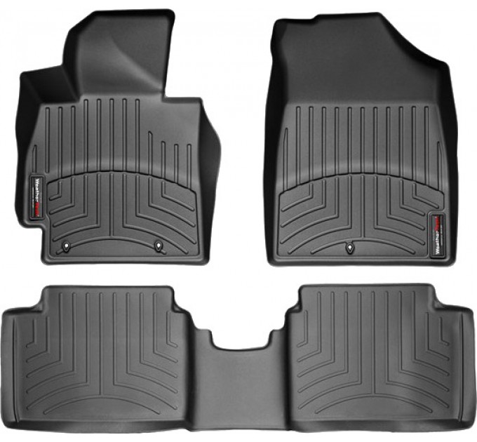 Коврики Weathertech Black для Hyundai Veloster (mkI) 2011-2017, ціна: 10 641 грн.