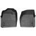 Коврики WeatherTech Black для Chevrolet Silverado (mkII)(single cab)(no 4x4 shifter)(1 row bucket) 2007-2014, цена: 6 144 грн.