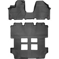 Коврики Weathertech Black для Honda Odyssey (mkIV)(RL5)(1-2-3 row)(1 row 1pcs.) 2011-2017