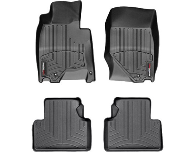 Коврики Weathertech Black для Infiniti G (mkIV)(3 fixing hooks) 2010-2013 / Q40 (mkI) 2014-2015 / Q60 (coupe & cabrio)(mkI) 2013-2015 automatic, ціна: 11 488 грн.