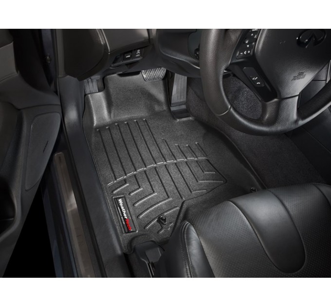 Коврики WeatherTech Black для Infiniti G (mkIV)(3 fixing hooks) 2010-2013 / Q40 (mkI) 2014-2015 / Q60 (mkI)(coupe & cabrio) 2013-2015 automatic, цена: 10 641 грн.