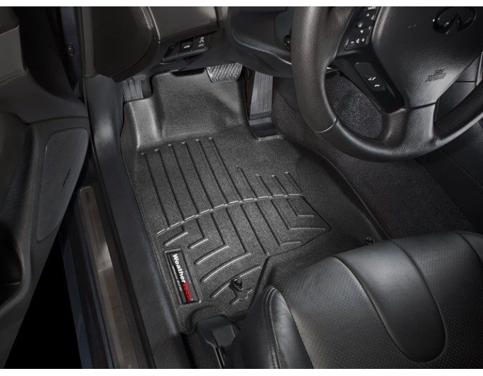 Коврики WeatherTech Black для Infiniti G (mkIV)(3 fixing hooks) 2010-2013 / Q40 (mkI) 2014-2015 / Q60 (mkI)(coupe & cabrio)(1 row) 2013-2015 automatic, цена: 6 692 грн.