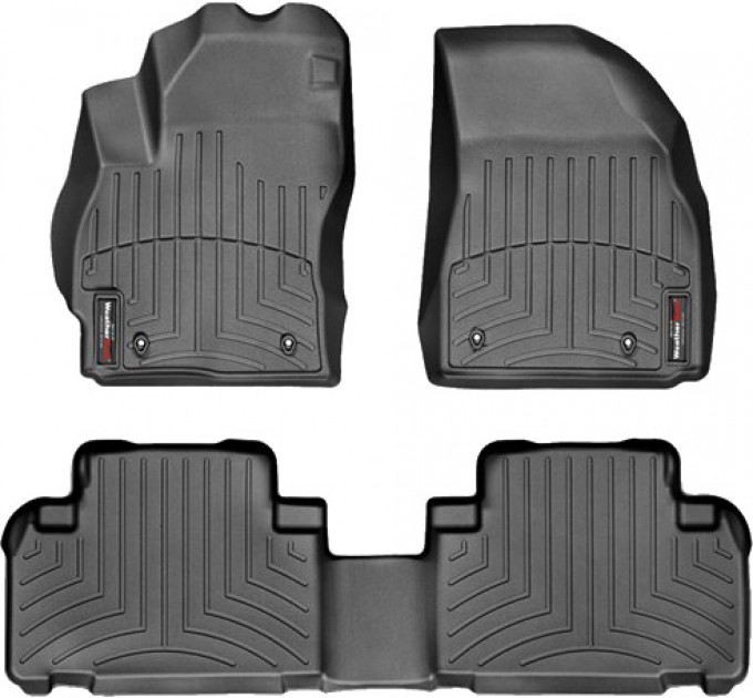 Коврики Weathertech Black для Mazda 5 (mkIII)(1-2 row) 2012-2015, ціна: 10 641 грн.