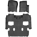 Коврики WeatherTech Black для Ford Expedition; Lincoln Navigator (mkIII)(1-2-3 row)(2 row bucket seats) 2011-2017, цена: 13 472 грн.