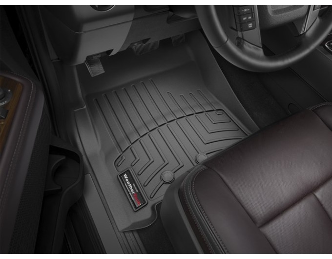Коврики WeatherTech Black для Ford Expedition / Expedition EL; Lincoln Navigator / Navigator L (mkIII)(1-2 row) 2011-2017, цена: 11 709 грн.