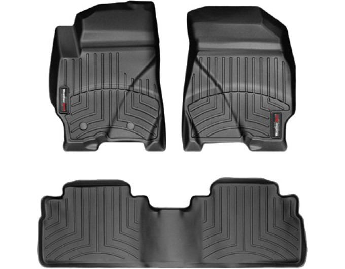 Коврики Weathertech Black для Ford Escape; Mazda Tribute; Mercury Mariner (mkII)(2 fixing posts) 2010-2012 automatic, ціна: 11 488 грн.