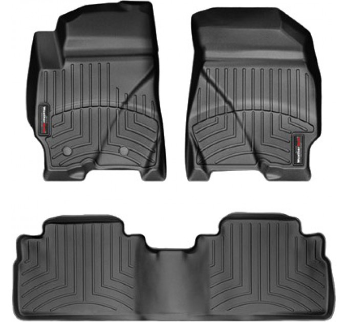 Коврики Weathertech Black для Ford Escape; Mazda Tribute; Mercury Mariner (mkII)(2 fixing posts) 2010-2012 automatic, ціна: 10 641 грн.