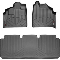 Коврики Weathertech Black для Honda Odyssey (mkII)(RL1)(1-2 row) 1999-2004