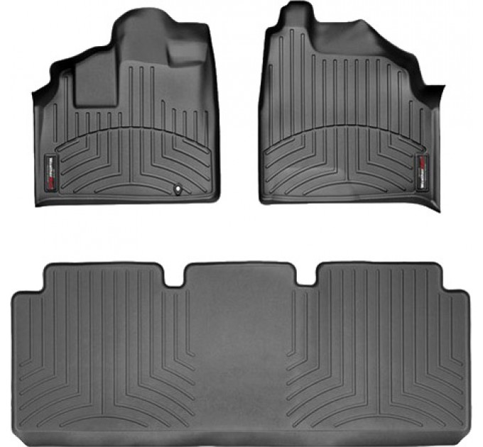 Коврики Weathertech Black для Honda Odyssey (mkII)(RL1)(1-2 row) 1999-2004, ціна: 10 849 грн.