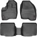 Коврики WeatherTech Black для Ford Explorer (mkV)(1-2 row)(2 row bucket seats with console) 2011-2014, цена: 11 500 грн.