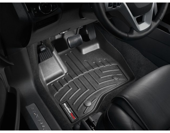 Коврики WeatherTech Black для Ford Explorer (mkV)(1 row) 2011-2014, цена: 6 692 грн.