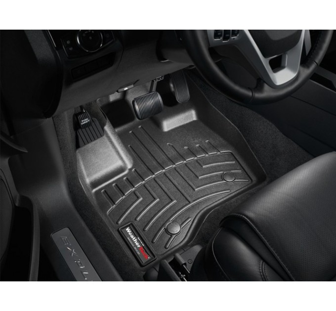 Коврики Weathertech Black для Ford Explorer (mkV)(1 row) 2011-2014, ціна: 6 144 грн.