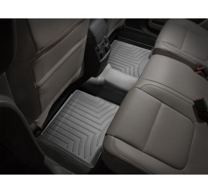 Коврики Weathertech Black для Ford Explorer (mkV)(1-2 row)(2 row bench seats or bucket without console) 2017-2019, ціна: 9 994 грн.