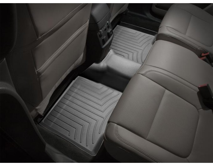 Коврики WeatherTech Black для Ford Explorer (mkV)(2 row bench seats or bucket without console)(2 row) 2011-2016, цена: 4 911 грн.