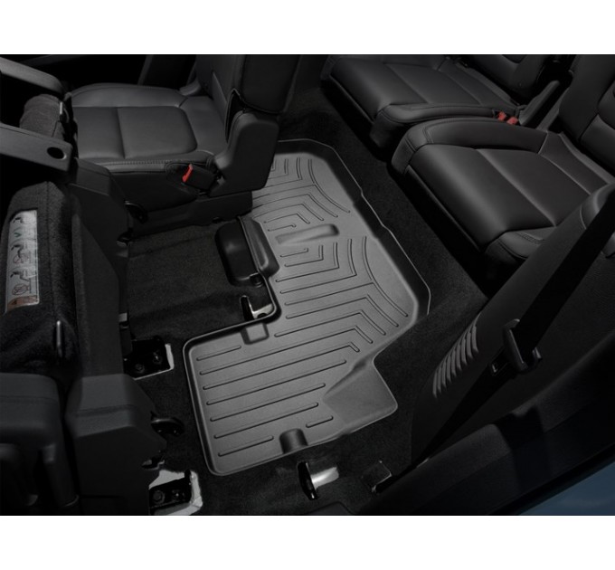 Коврик Weathertech Black для Ford Explorer (mkV); Lincoln MKT (mkI)(3 row) 2011-2019, ціна: 3 683 грн.