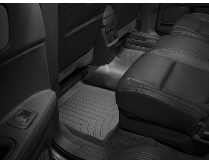 Коврики WeatherTech Black для Ford Explorer (mkV)(1-2 row)(2 row bucket seats with console) 2015-2016, цена: 11 709 грн.