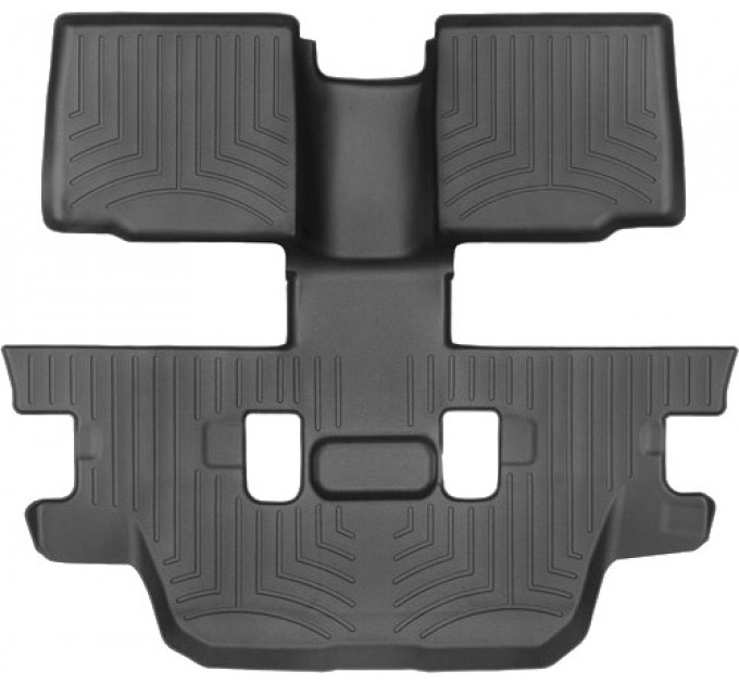 Коврики Weathertech Black для Ford Explorer (mkV)(2 row bucket no console)(2-3 row) 2011-2019, ціна: 6 343 грн.