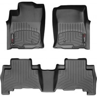 Коврики WeatherTech Black для Lexus GX (mkII); Toyota 4Runner (mkV)(4 fixings) 2009-2013