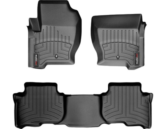 Коврики WeatherTech Black для Land Rover Discovery (mkIII-mkIV)(2 fixing hook)(1-2 row) 2008-2012, цена: 11 709 грн.