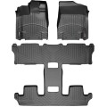 Коврики WeatherTech Black для Nissan Quest (mkIV)(1 row - 2pcs.)(1-2-3 row) 2011-2017, цена: 13 472 грн.