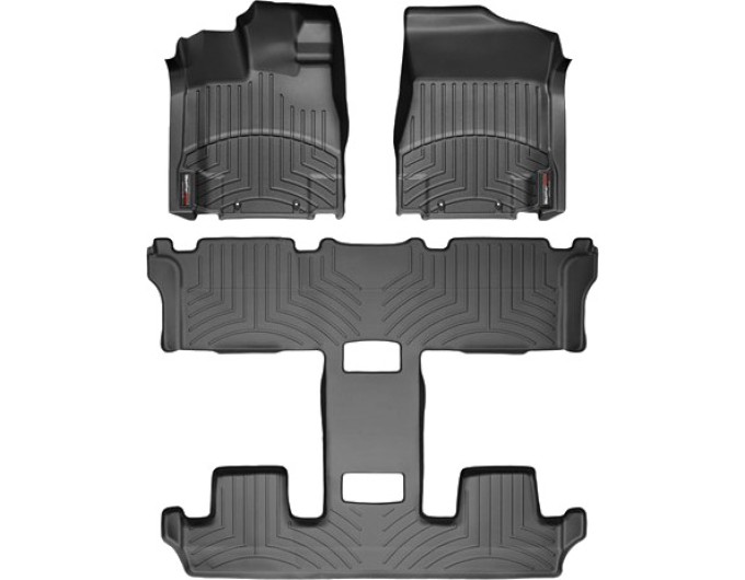 Коврики WeatherTech Black для Nissan Quest (mkIV)(1 row - 2pcs.)(1-2-3 row) 2011-2017, цена: 13 472 грн.