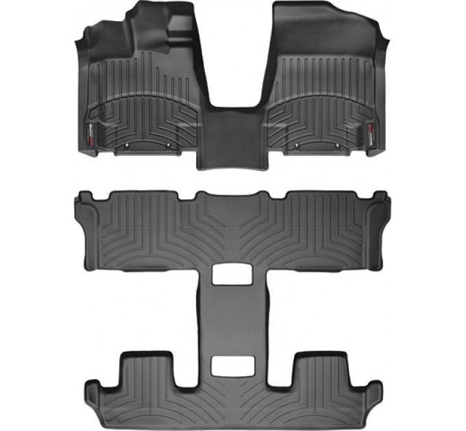 Коврики WeatherTech Black для Nissan Quest (mkIV)(1 row - 1pc.)(1-2-3 row) 2011-2017, цена: 14 117 грн.