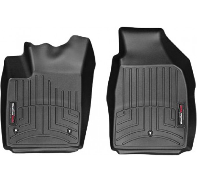 Коврики WeatherTech Black для Fiat 500 (mkI)(1 row) 2007→ manual, цена: 6 144 грн.