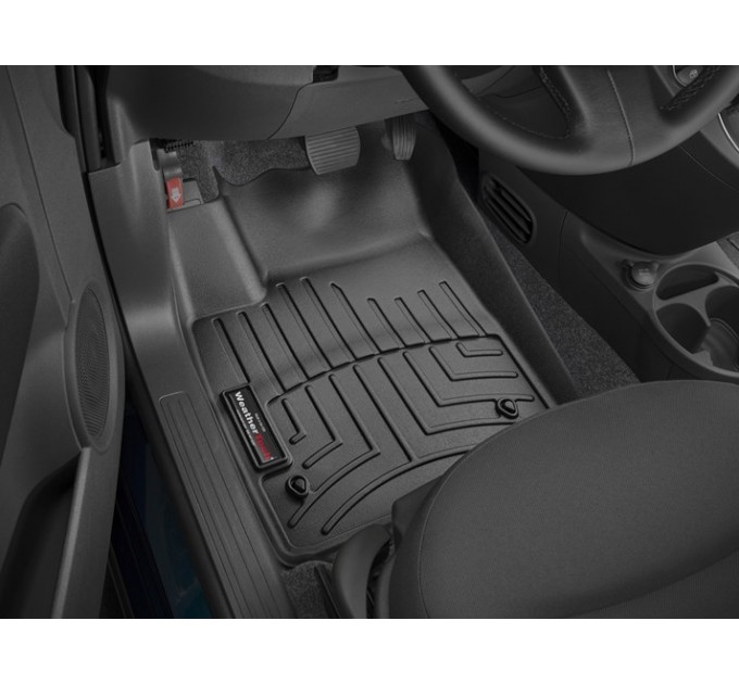 Коврики Weathertech Black для Fiat 500 (mkI)(1 row) 2007→ manual, ціна: 6 144 грн.