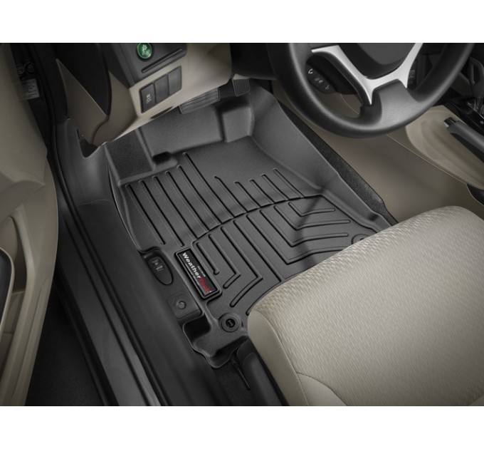 Коврики Weathertech Black для Honda Civic (US)(sedan)(mkIX) 2012-2013, ціна: 10 641 грн.