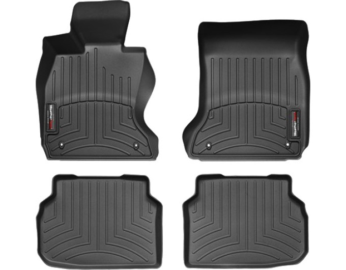 Коврики WeatherTech Black для BMW 7-series (F01)(AWD) 2008-2012, цена: 11 488 грн.