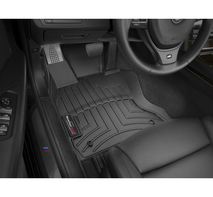 Коврики Weathertech Black для BMW 7-series (F01/F02)(AWD)(1 row) 2008-2015, ціна: 6 144 грн.