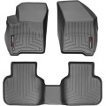 Коврики Weathertech Black для Fiat Freemont; Dodge Journey (mkI)(1-2 row)(2 fixing hooks) 2011-2020, ціна: 11 709 грн.