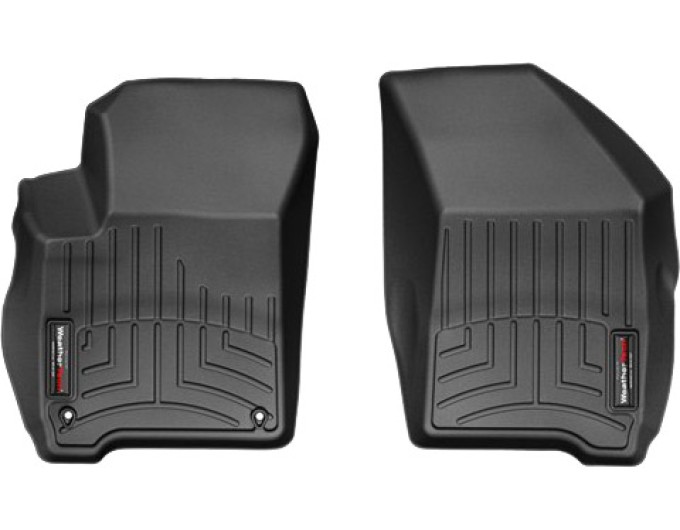 Коврики WeatherTech Black для Fiat Freemont; Dodge Journey (mkI)(2 fixing hooks)(1 row) 2011-2020, цена: 6 692 грн.